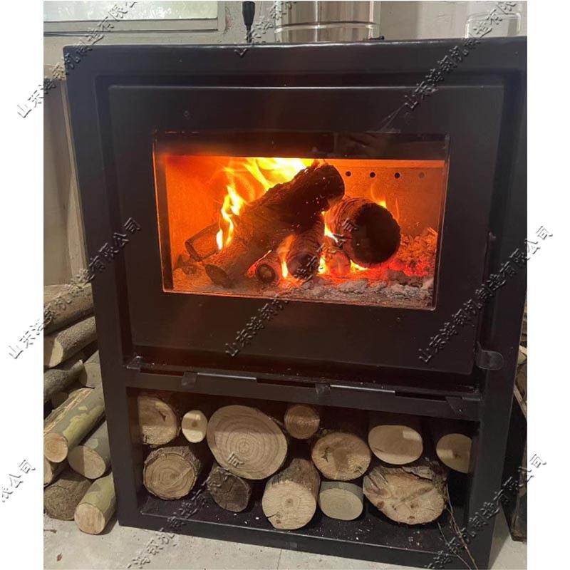 真火壁炉别墅自建房客厅取暖炉冬季长江三角洲地区室内柴火炉