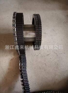 制造内导外导齿形链条传动链条齿形链条配套齿形链轮