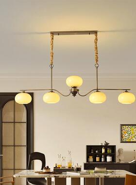 餐厅吊灯led现代简约卧室客厅灯网红创意个性中国风茶室2024新款