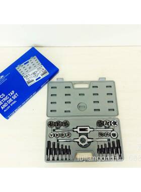 27件套丝锥板牙套装27PCS丝攻板牙组吹塑盒+彩盒