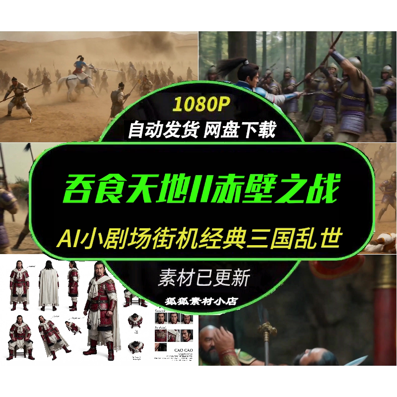 吞食天地II赤壁之战AI小剧场
