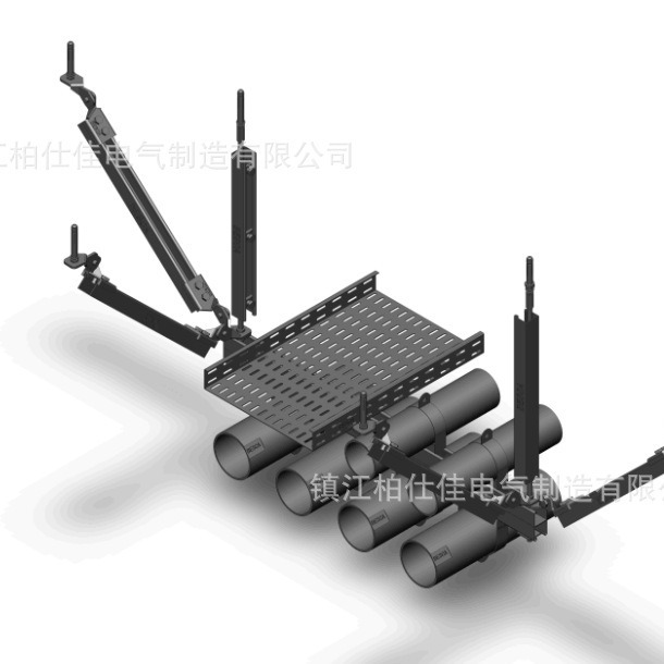 抗震支吊架 扬中出口厂家长期供应 金属线槽支架 抗震支架 太阳能