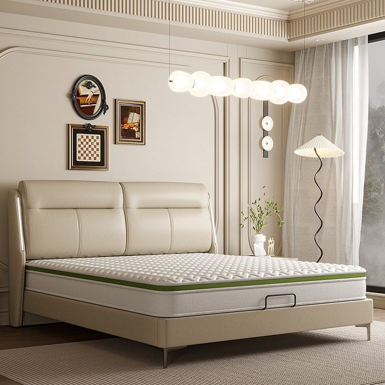 木月乳胶床垫独立袋装亚麻棕席梦思弹簧床垫软硬两用静音床垫,住宅家具,乳胶床垫,淘宝优惠券,粉丝福利购,淘宝优惠卷