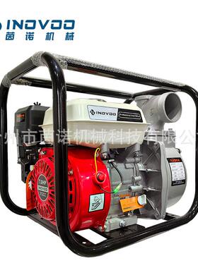 外贸3寸汽油水泵WP30农业灌溉抽水机WP80便携式家用抽水泵