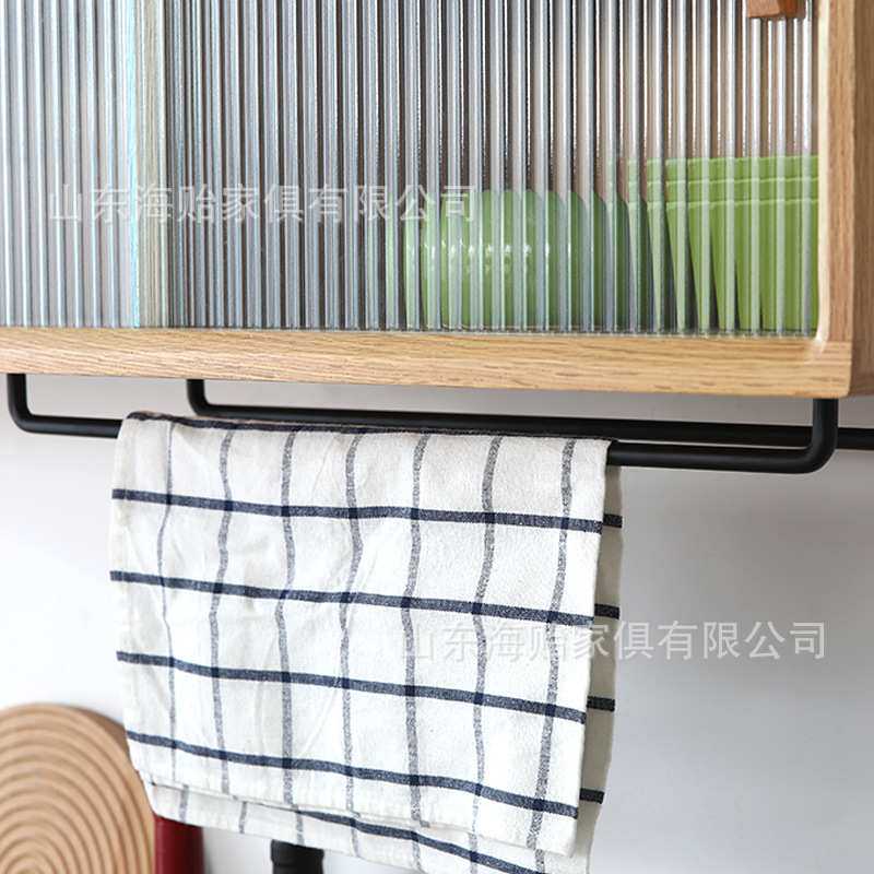 厨房实木吊柜挂墙式置物柜子卧室墙上收纳柜书橱壁橱储物柜墙壁柜