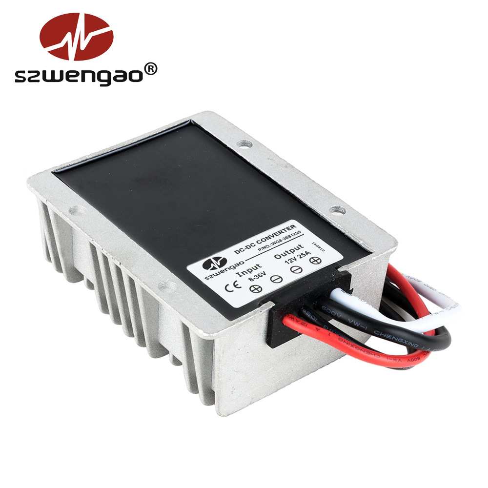 【足功率】8-40V转12V15A~30A车载稳压器720W防水直流电源转换器