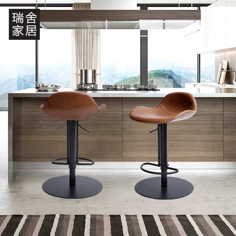 现代简约升降吧台椅家用阳台高吧椅旋转椅子凳子轻奢吧台凳高脚凳,电子元器件市场,其它元器件,淘宝优惠券,粉丝福利购,淘宝优惠卷