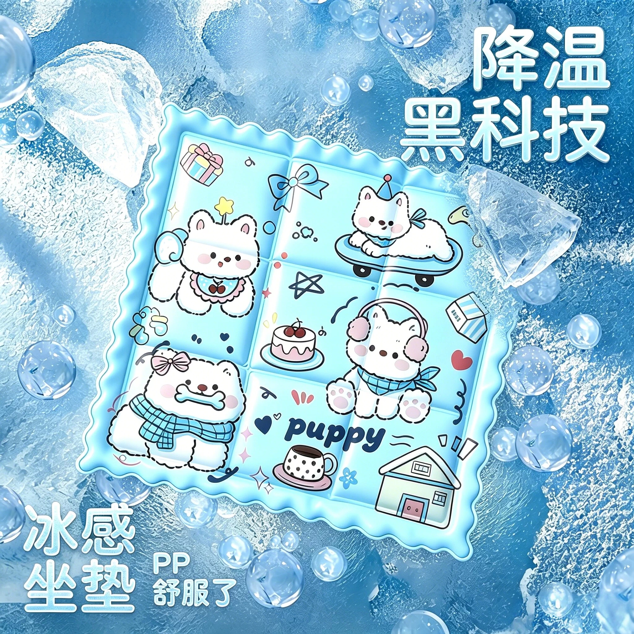 【全网热销100w】夏季冰垫免注水
