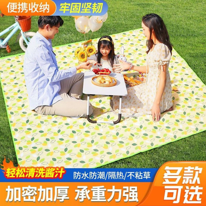 户外露营加厚防水防潮折叠地垫