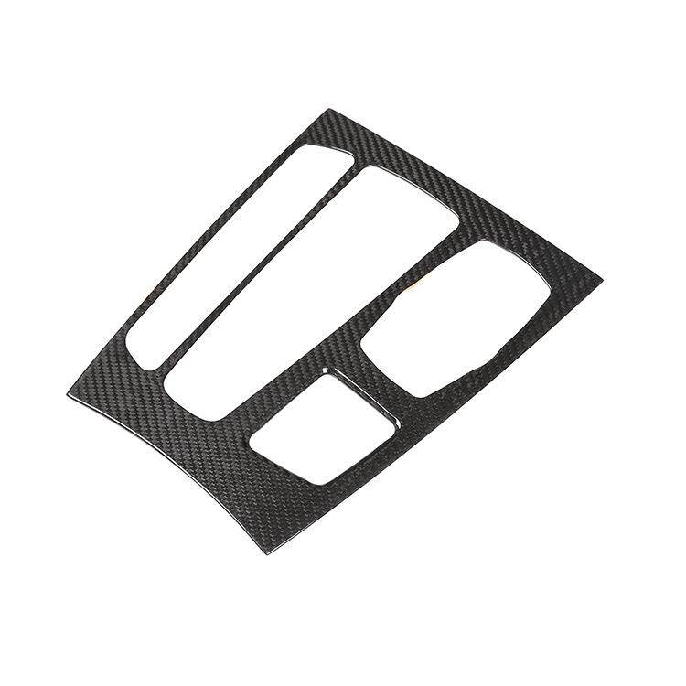 适用于宝马X5X6真碳纤维中控排挡面板装饰内饰改装汽车用品
