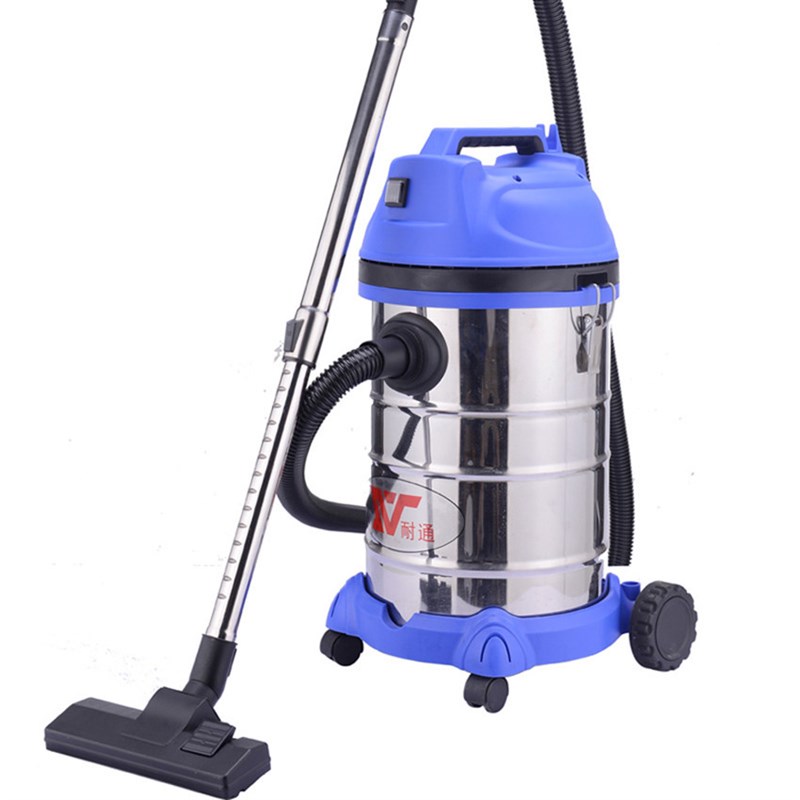 耐通30L1400W干湿吹多用桶式吸尘器家用商用工业工厂洗车场吸水机