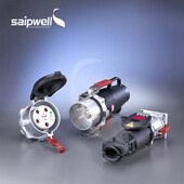 400A 工业防水插座200A 250A 户外IP67五芯航空插头插座