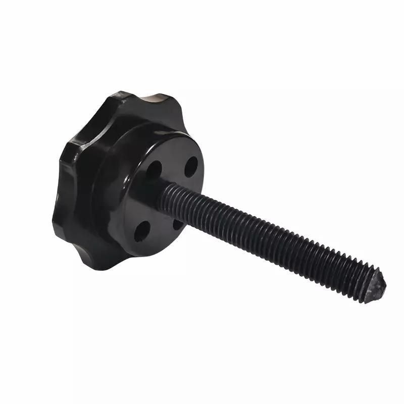 广州金相热镶嵌机XQ-2B配件八角旋钮梅花手柄螺丝热镶埋金相仪