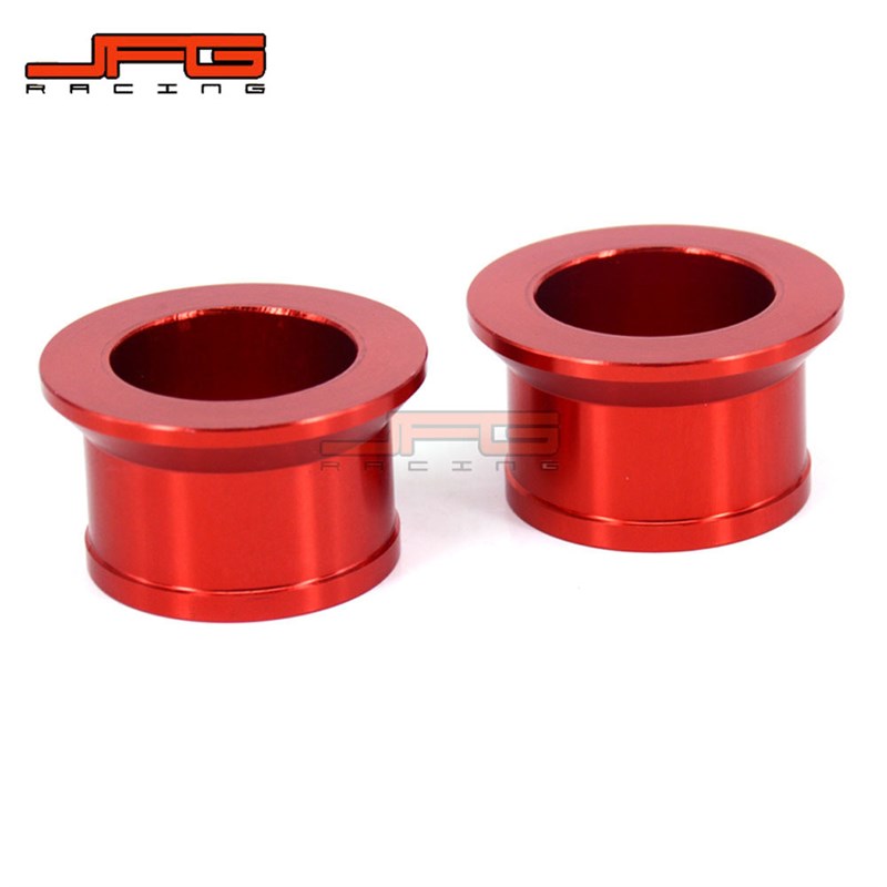 越野摩托车CR125/250R CRF250/450/X/R改装铝合金CNC前后轮毂隔套