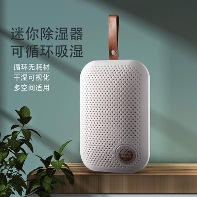 Dehumidifier除湿器家用小型迷你除湿机车内卫生间房间衣柜吸湿器