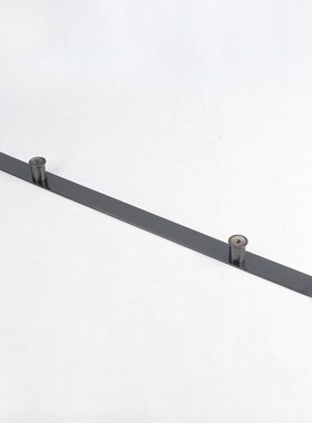 黑色玫瑰金不锈钢实心客梯楼梯轿厢电梯扶手扁型玻璃大门拉手定