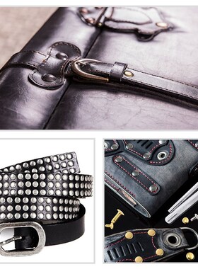 240套金属6mm8mm双面铆钉+配套工具皮革子母帽钉柳钉多色撞钉跨境