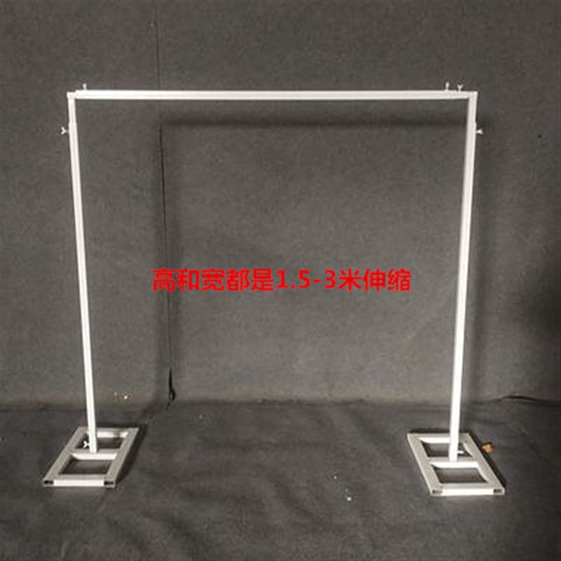 新款婚庆道具森系铁艺拱门婚礼户外几何花门舞台背景摆件三角花艺