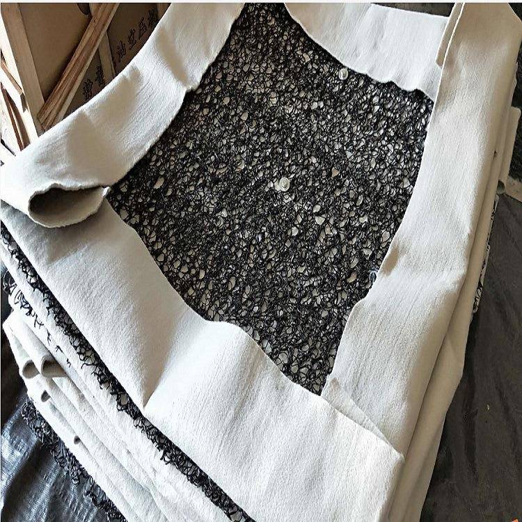 防管涌材料防汛土工滤垫规格1mx1m三层组合形式围井滤垫防水