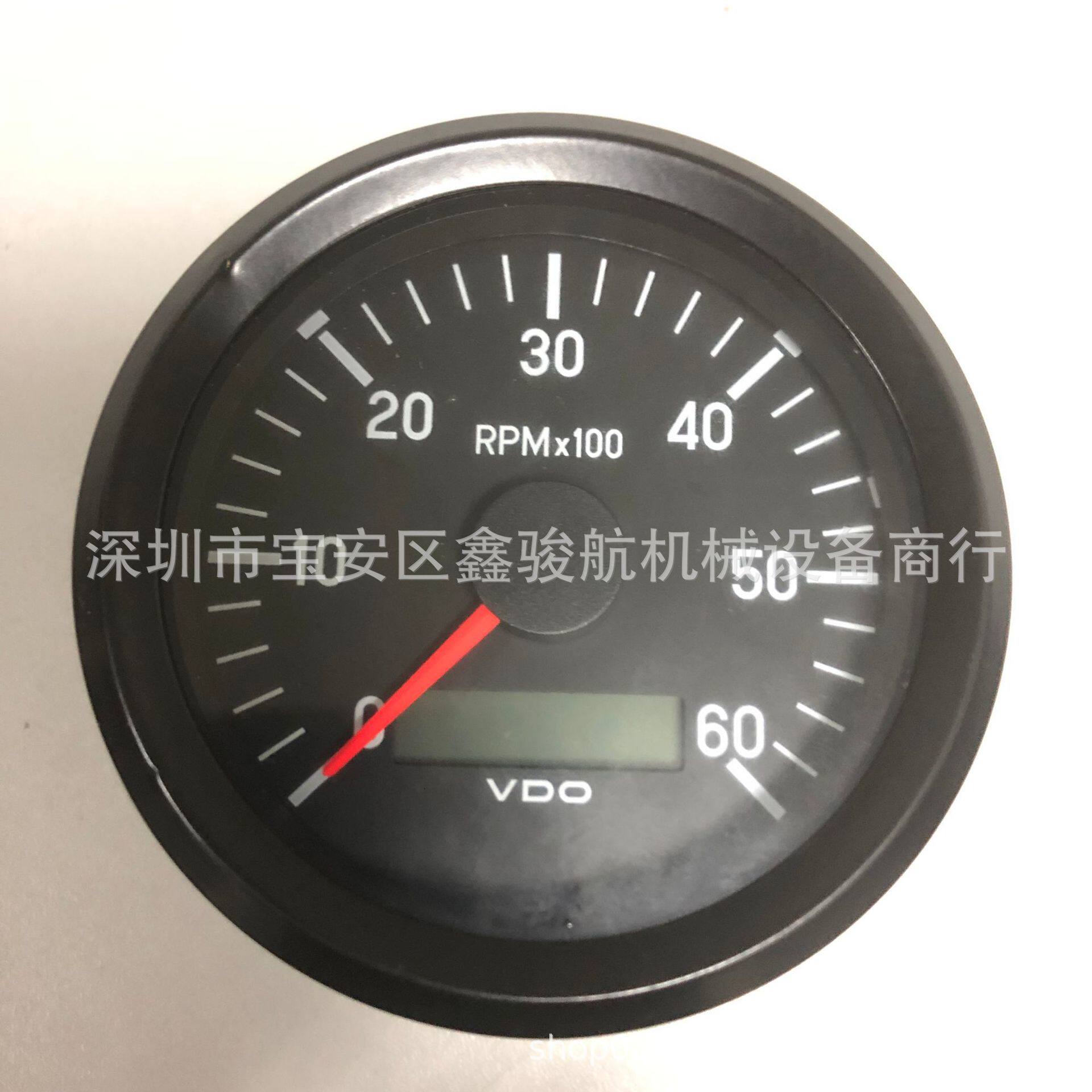 德国VDO转速计时表0至6000转零件号:333-035-014