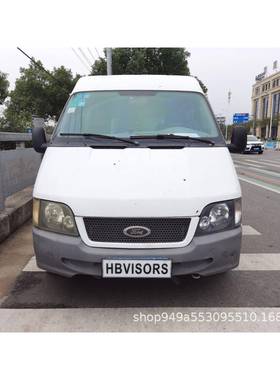 适用于09全顺TRANSIT黑武士晴雨挡黑色雨眉装饰改装钛金黑遮雨挡