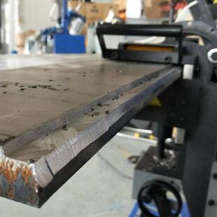 0-90度坡口铣边机淘乐GMMA-60L自动钢板刨边机