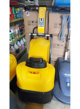 优质黄色2T-1多功能地坪研磨机6磨头石材翻新机器