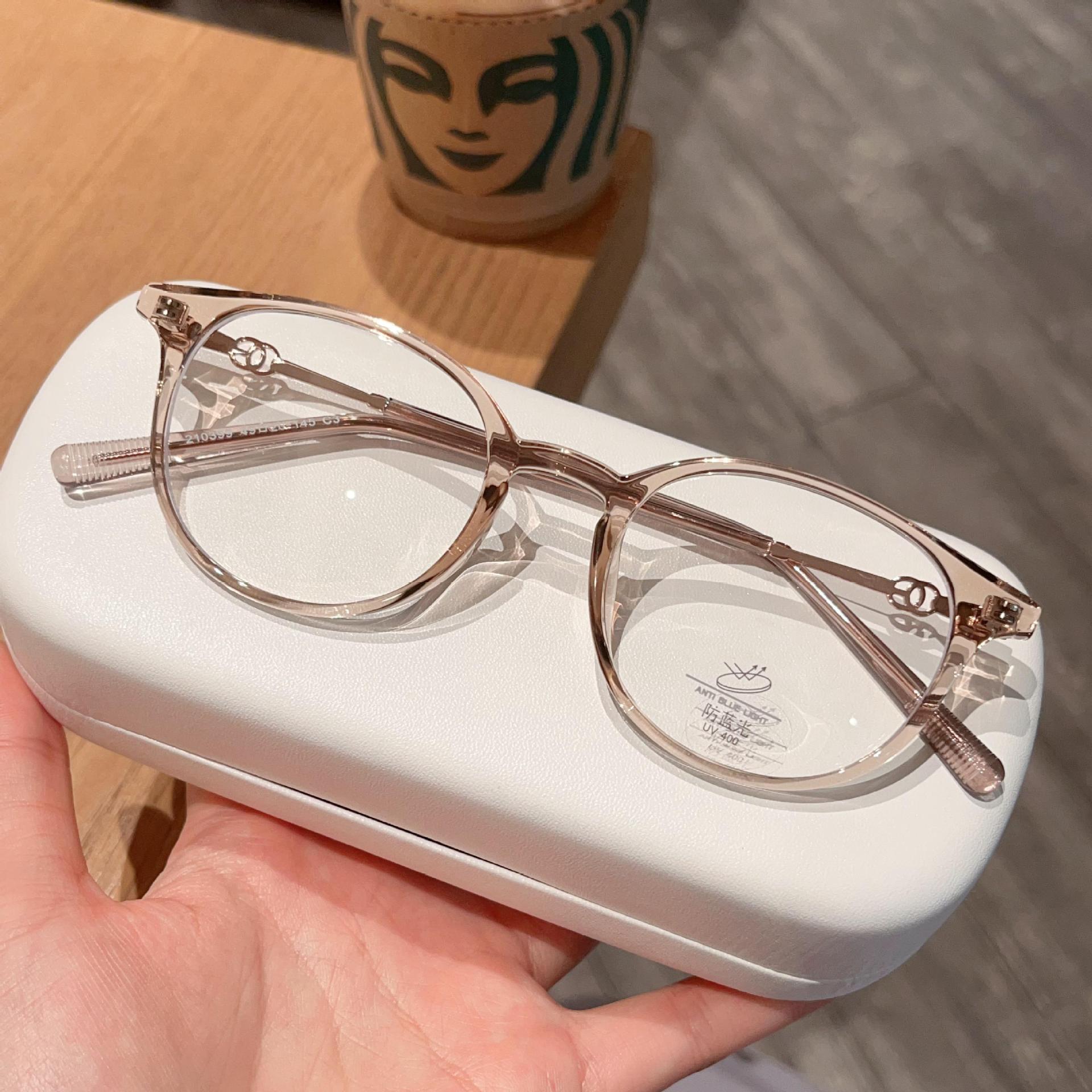 新款网红TR90素颜风小框眼镜框早八女高级感小脸可配高度数眼镜架