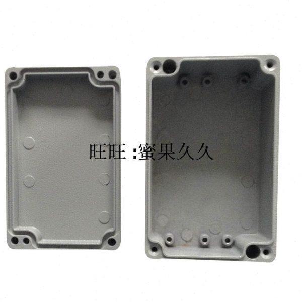 125*80*60mm压铸铝防水接线盒铝制金属电源盒外壳室外防腐配电盒