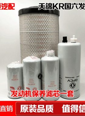 适用天锦KR国六发动机保养滤芯机燃油空滤FF5951FS20169 LF16381