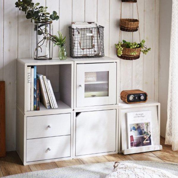 日式实木格子柜自由组合落地储物收纳抽屉书柜木格客厅方形置物架,住宅家具,格架,淘宝优惠券,粉丝福利购,淘宝优惠卷