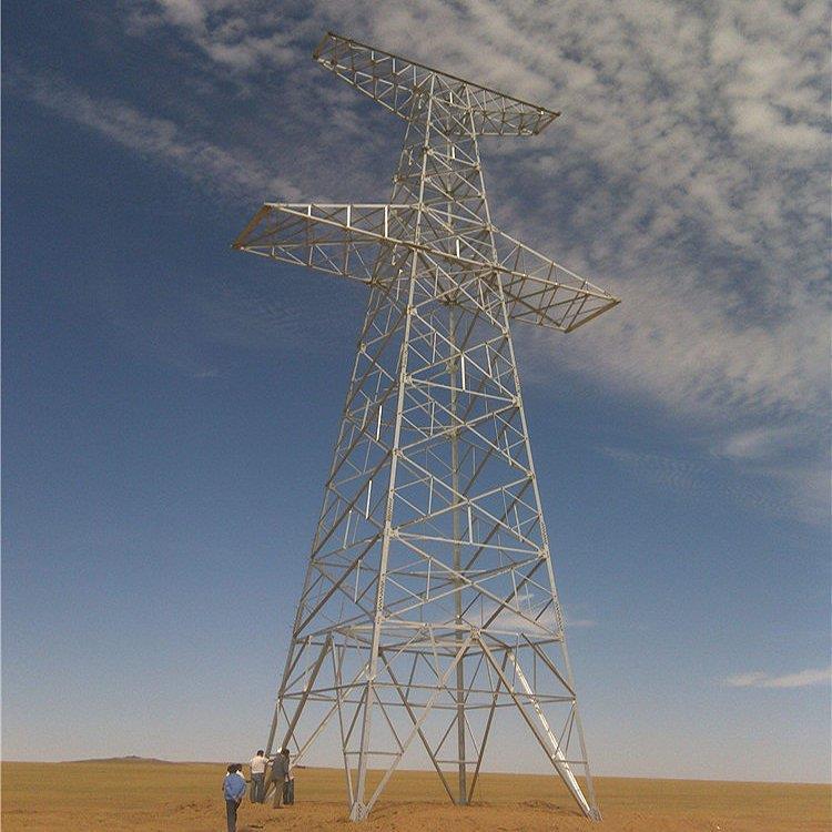 钢结构电力铁塔升压站电力构架高压电力铁塔