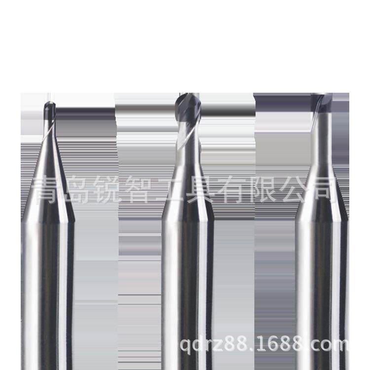 YG铣刀镜面加工能加工HRc70以下的高硬度钢2刃直销