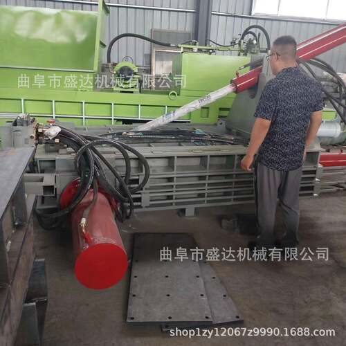 120吨立式多用途金属压块机双杠液压压包机秸秆成型机多少钱