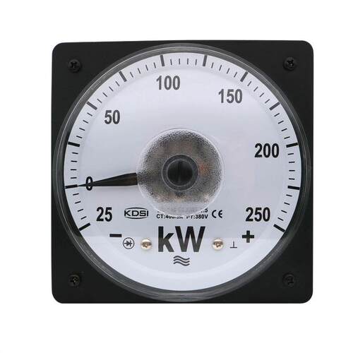 KDSI/康的斯指针式功率表LS-110-25+250kW400/5A380V广角度