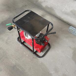 矿用锚索张拉机具风动油泵QYB63气动液压泵MQ锚索涨拉仪铁泵