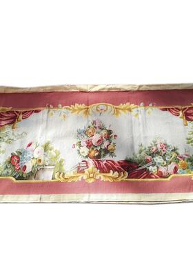 纯羊毛手工绒绣沙发套Needlepoint法式乡村卧室