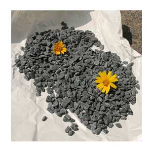 绿色天然汉白玉雪花白鹅卵石3-5cm精选铺路石日式枯山水园林景观