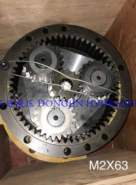 M2X63回转牙箱RG06D19G9山河智能150减速机三一135回转牙箱