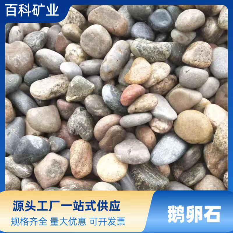 现货鹅卵石批发园林造景水处理用天然多种规格鹅卵石