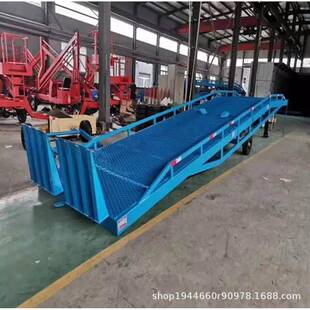 移动式液压登车桥叉车上下货登高斜坡集装箱装卸货平台专用升降