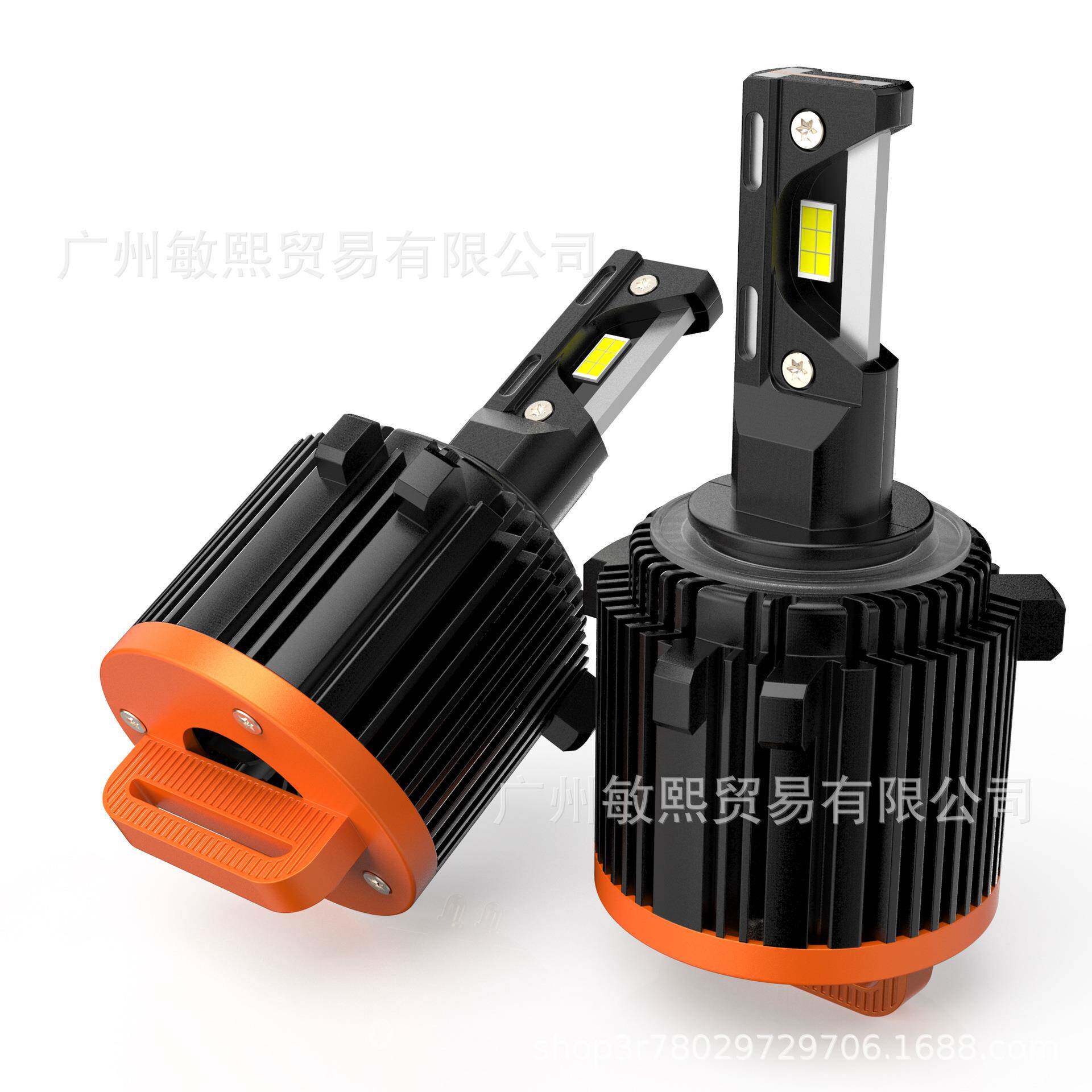 h15车灯直销一体解码汽车大灯LED车灯前照灯ledh15大灯直插灯