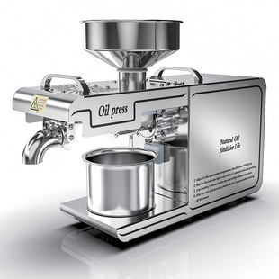 machine榨油机英文家用菜籽油 press 韩皇D01 oil