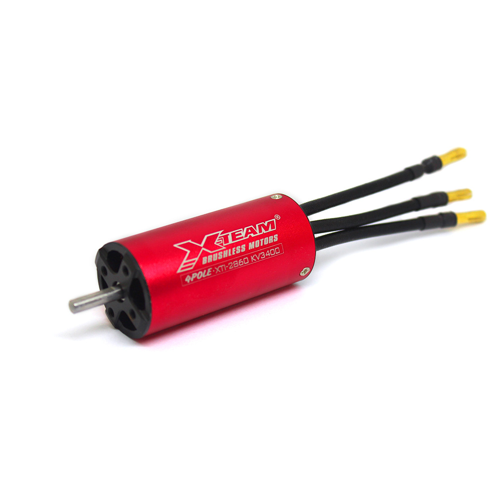 X-TEAM 2860专业RC遥控船高速水面舰艇虾艇拉网船CAT无刷电机马达