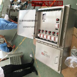 氨水泵胺泵防爆操作箱双门带锁控制箱防水防尘开关箱BXM-S