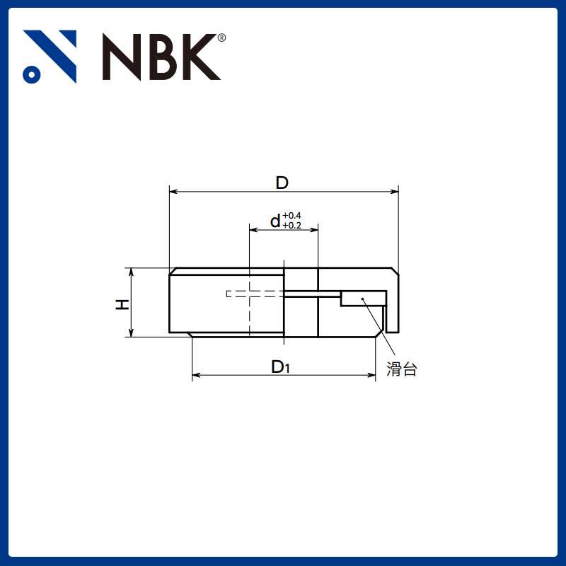 NBK SABWS带轴向轴承的垫圈 SUS303玻璃纤维增强尼龙46 机械厂家