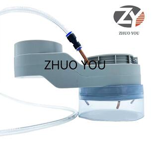 四工序数控开料机雕刻机金属分离式无尘吹气吹灰吸尘罩机械配件