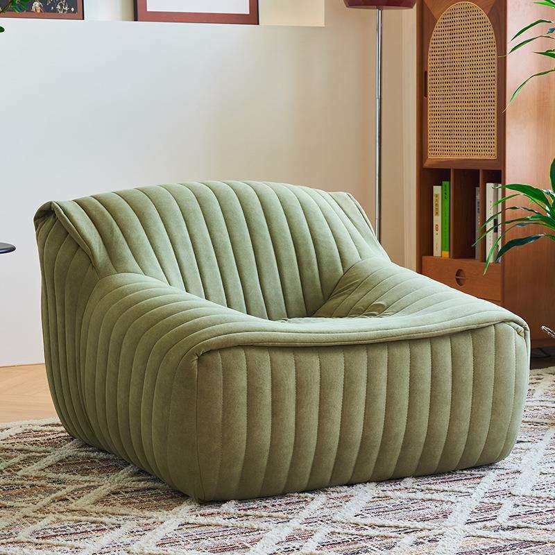 北欧复古懒人沙发躺椅小户型客厅阳台网红休闲毛毛虫方块单人沙发,电子元器件市场,其它元器件,淘宝优惠券,粉丝福利购,淘宝优惠卷