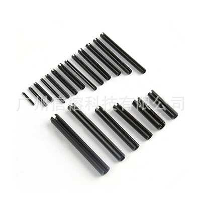 450pcs盒装 锰钢开口定位弹性销 空心圆柱销定位销轴销钉 弹簧销
