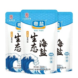 粤盐无碘海盐250g/0添加抗结剂